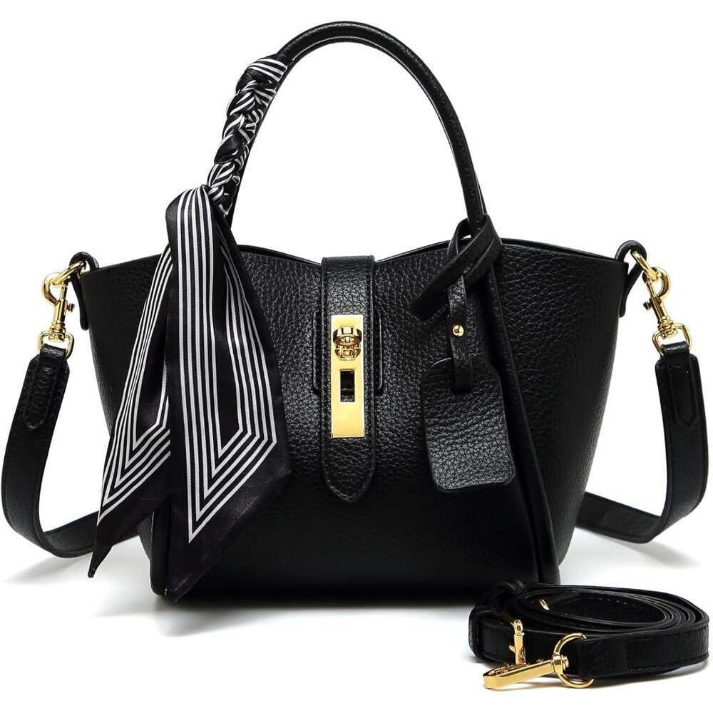 Women's Synthetic Leather Shoulder Bag Wallet Vintage Crossbody With Adjustable